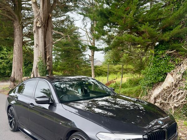 BMW 5-Series Saloon, Diesel, 2017, Grey
