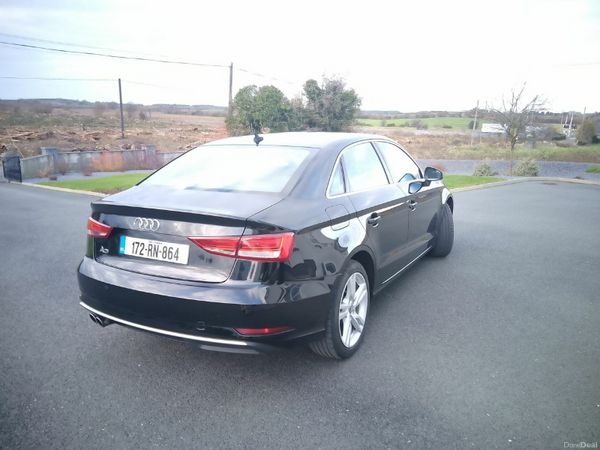 Audi A3 Saloon, Petrol, 2017, Black