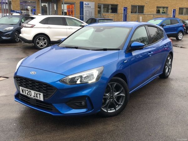 Ford Focus Hatchback, Petrol, 2020, Blue