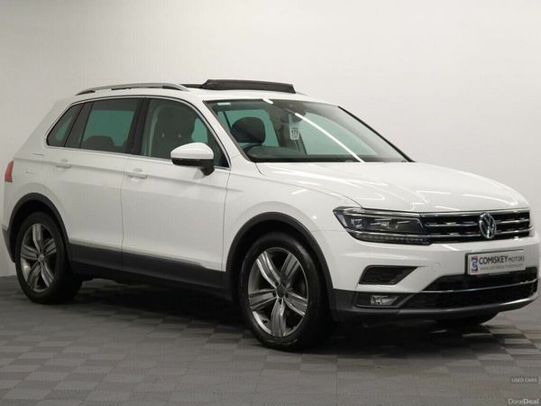 Volkswagen Tiguan SUV, Diesel, 2018, White