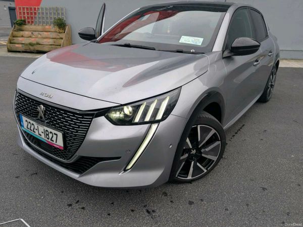 Peugeot 208 Hatchback, Electric, 2022, Grey