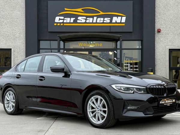 BMW 3-Series Saloon, Diesel Hybrid, 2021, Black