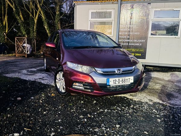 Honda Insight Hatchback, Petrol Hybrid, 2012, Red