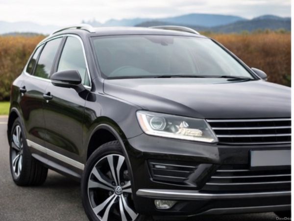 Volkswagen Touareg SUV, Diesel, 2018, Black