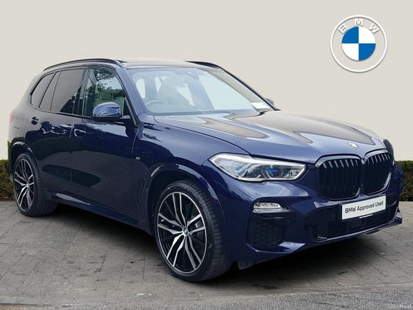 BMW X5 SUV, Petrol Plug-in Hybrid, 2021, Blue