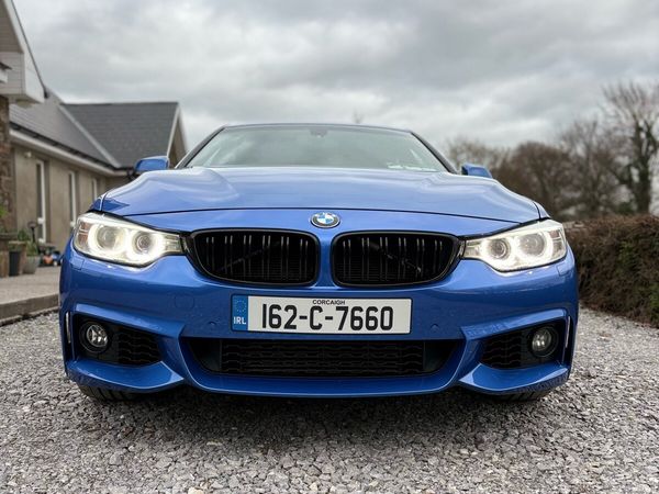 BMW 4-Series Coupe, Diesel, 2016, Blue