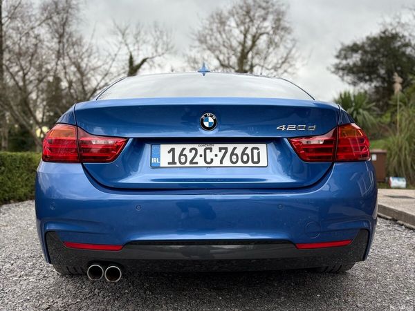 BMW 4-Series Coupe, Diesel, 2016, Blue