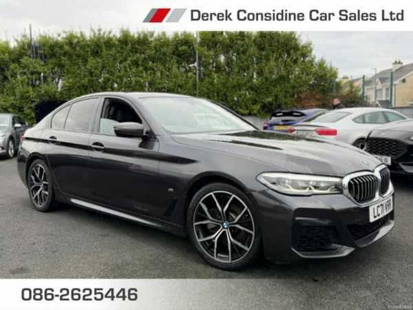 BMW 5-Series Saloon, Diesel, 2021, Grey