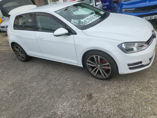 Volkswagen Golf Hatchback, Diesel, 2016, White