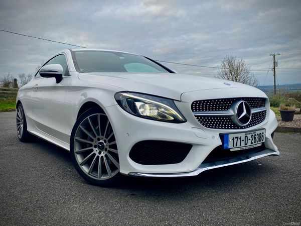Mercedes-Benz C-Class Coupe, Diesel, 2017, White