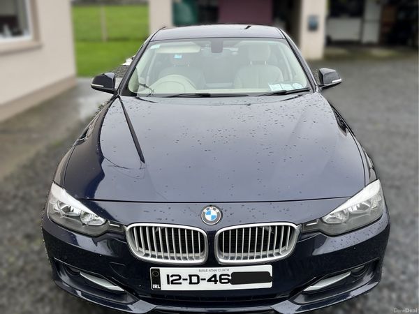 BMW 3-Series Saloon, Diesel, 2012, Blue