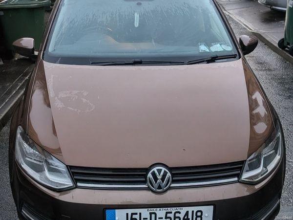 Volkswagen Polo Hatchback, Petrol, 2015, Brown