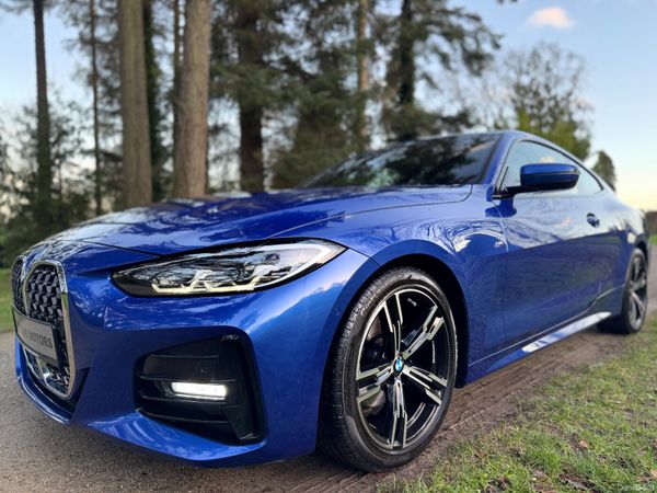 BMW 4-Series Coupe, Diesel, 2021, Blue