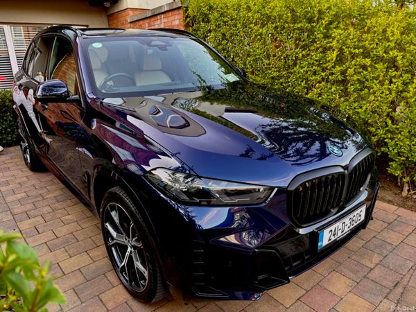 BMW X5 SUV, Petrol Plug-in Hybrid, 2024, Blue
