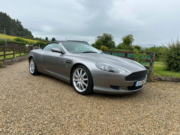 Aston Martin DB9 Convertible, Petrol, 2007, Silver