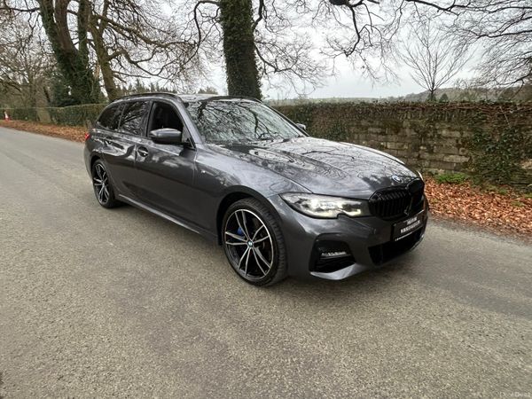 BMW 3-Series Estate, Petrol Hybrid, 2021, Grey