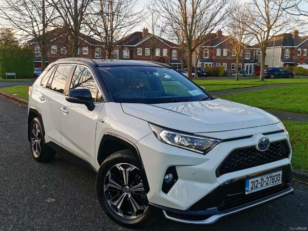 Toyota RAV4 SUV, Petrol Plug-in Hybrid, 2021, White