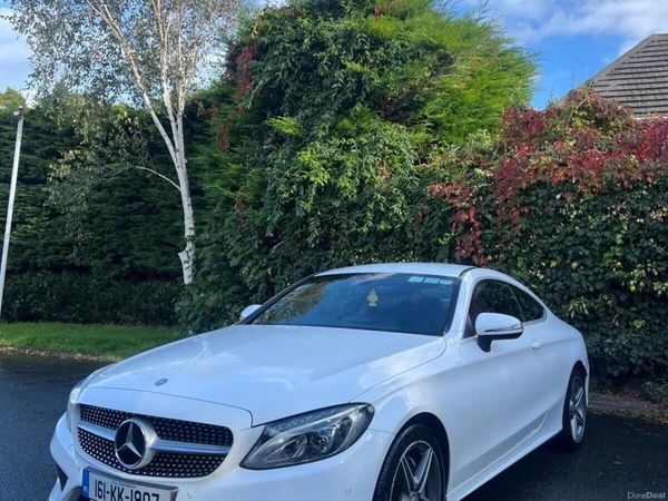 Mercedes-Benz C-Class Coupe, Diesel, 2016, White