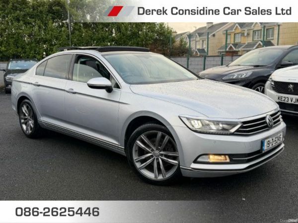 Volkswagen Passat Saloon, Diesel, 2019, Silver