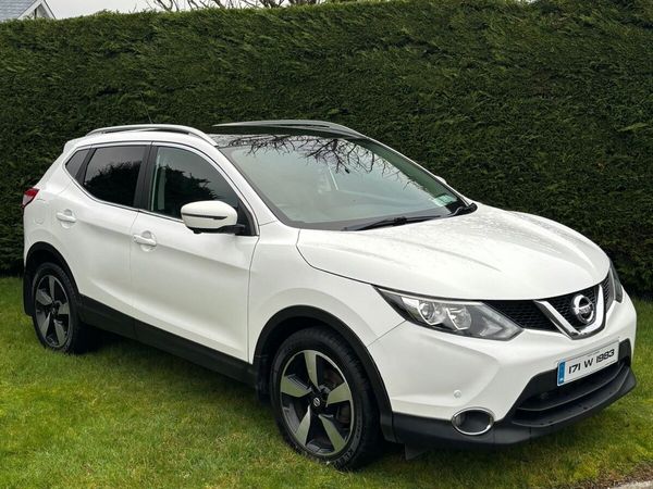 Nissan Qashqai SUV, Diesel, 2017, White