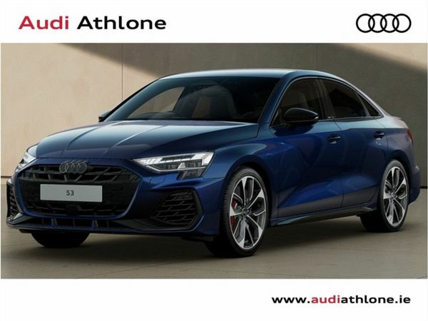 Audi S3 Saloon, Petrol, 2026, Blue