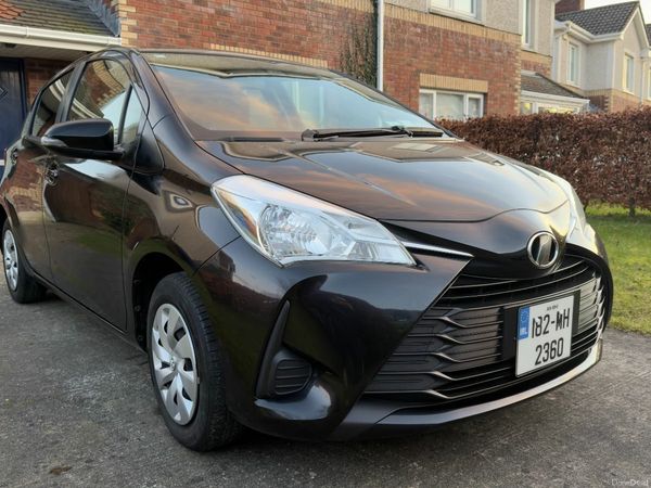 Toyota Vitz Hatchback, Petrol, 2018, Black