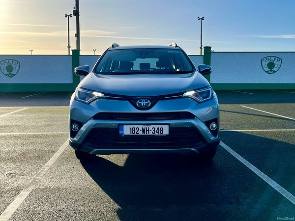 Toyota RAV4 SUV, Petrol Hybrid, 2018, Grey