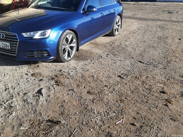 Audi A4 Saloon, Diesel, 2017, Blue