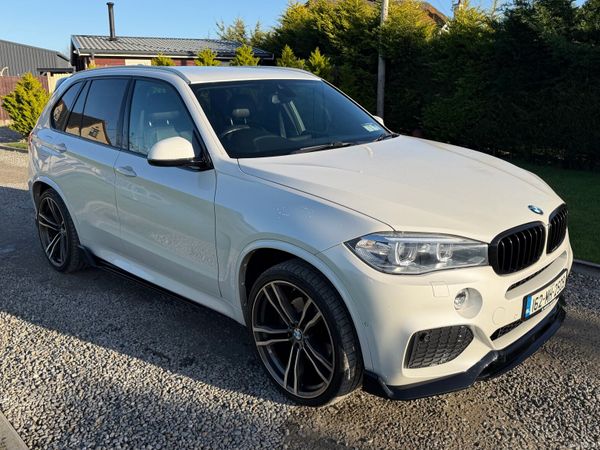 BMW X5 SUV, Petrol Plug-in Hybrid, 2016, White