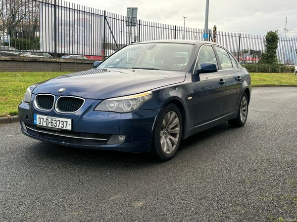 BMW 5-Series Saloon, Diesel, 2007, Blue