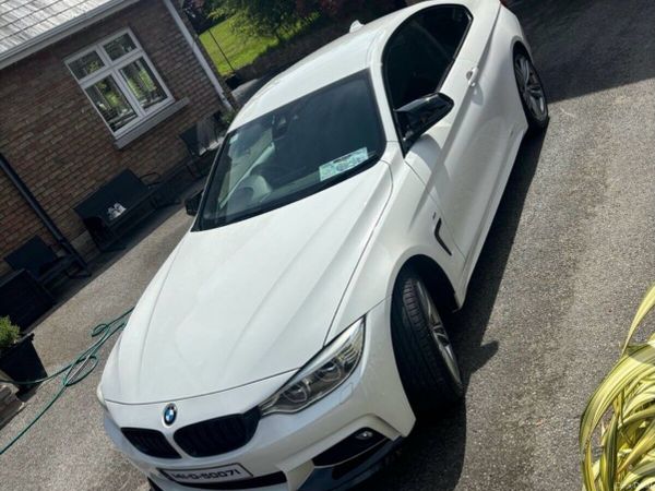 BMW 4-Series Coupe, Petrol, 2014, White
