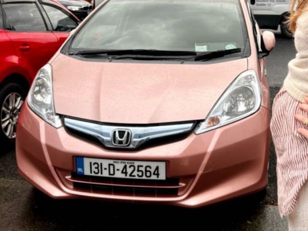 Honda Fit Hatchback, Petrol Hybrid, 2013, Pink