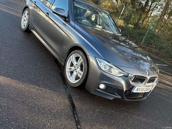 BMW 3-Series Saloon, Petrol Hybrid, 2018, Grey
