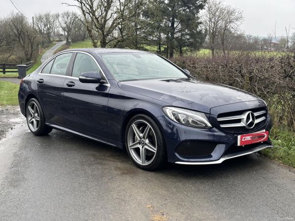 Mercedes-Benz C-Class Saloon, Diesel, 2018, Blue