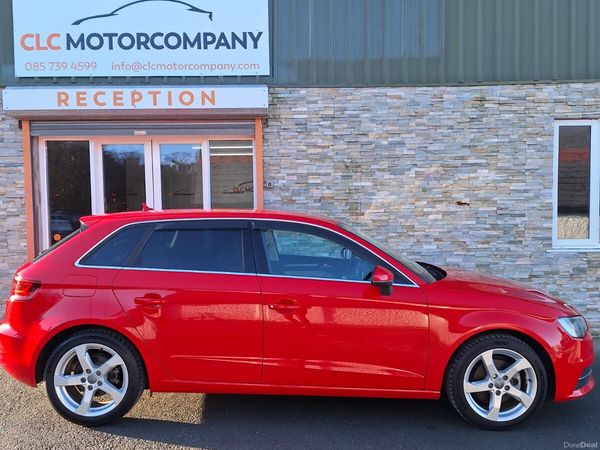 Audi A3 Hatchback, Petrol, 2015, Red