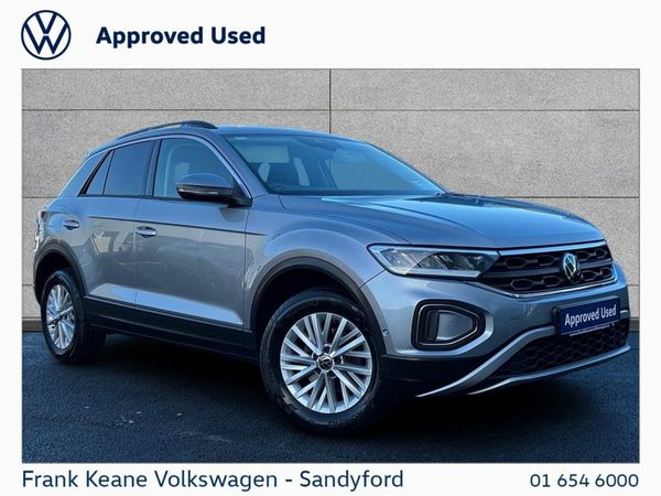 Volkswagen T-Roc SUV, Petrol, 2022, Silver