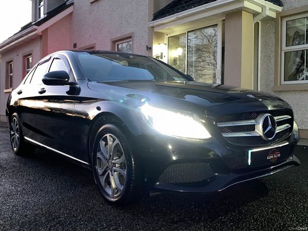 Mercedes-Benz C-Class Saloon, Petrol Plug-in Hybrid, 2015, Black