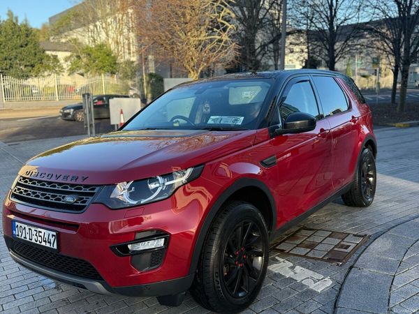 Land Rover Discovery Sport SUV, Diesel, 2019, Red