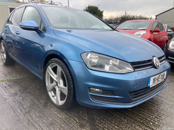 Volkswagen Golf Hatchback, Diesel, 2016, Blue