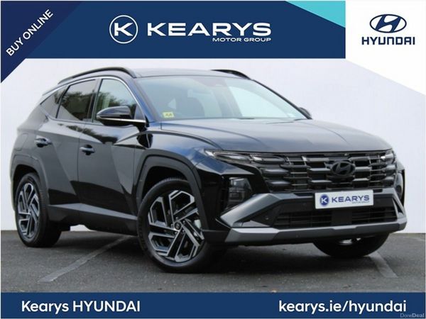 Hyundai Tucson SUV, Petrol Plug-in Hybrid, 2025, Black