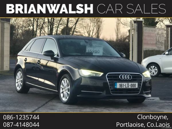 Audi A3 Hatchback, Petrol, 2016, Black
