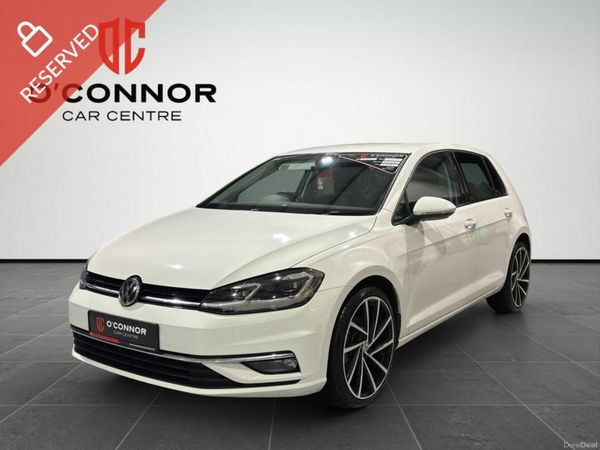 Volkswagen Golf Hatchback, Petrol, 2019, White