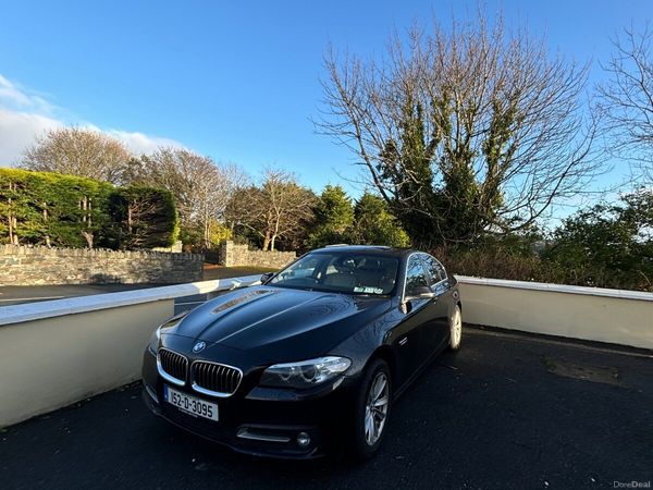 BMW 5-Series Saloon, Diesel, 2015, Black