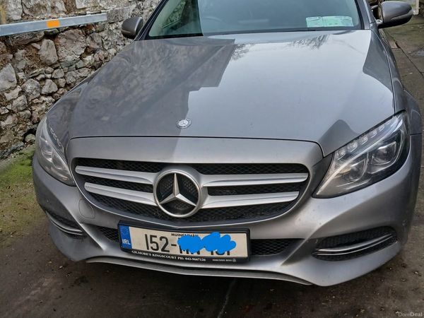 Mercedes-Benz C-Class Saloon, Diesel, 2015, Silver
