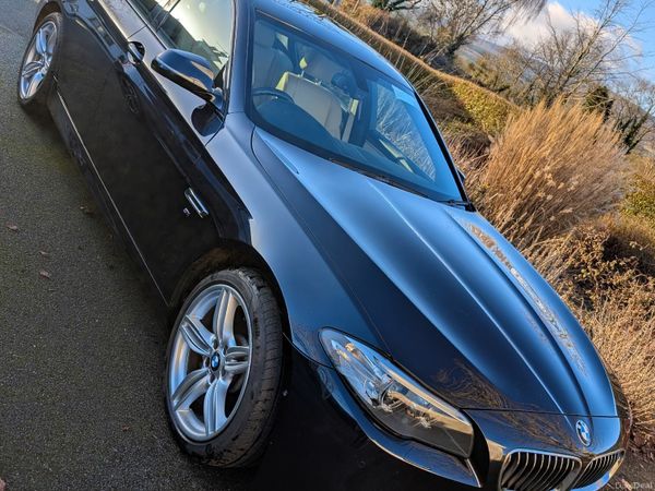 BMW 5-Series Saloon, Diesel, 2014, Blue