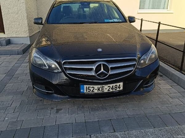 Mercedes-Benz E-Class Saloon, Diesel Hybrid, 2015, Black