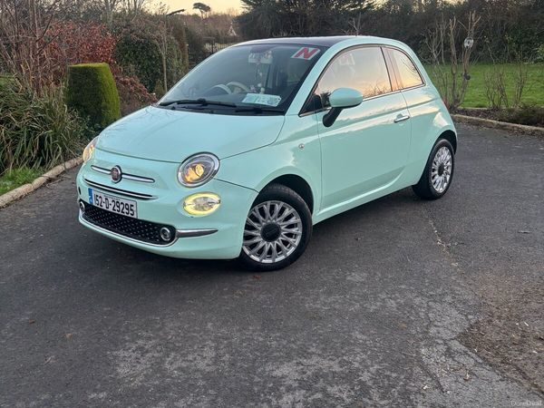 Fiat 500 Hatchback, Petrol, 2015, Green