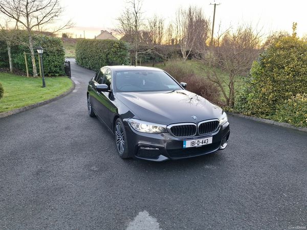 BMW 5-Series Saloon, Diesel, 2018, Grey