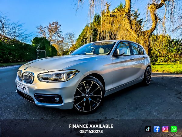 BMW 1-Series Hatchback, Diesel, 2017, Silver