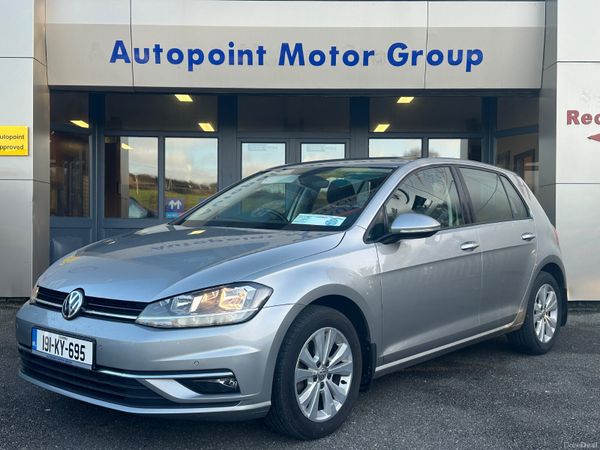 Volkswagen Golf Hatchback, Diesel, 2019, Grey